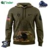 Minnesota Vikings Nike Camo 2024 Salute To Service Club Fleece Pullover Hoodie