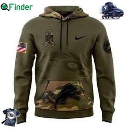 Detroit Lions 2024 Salute To Service Club Fleece Edition Hoodie