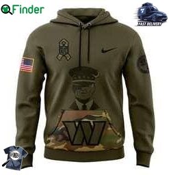 Mens Washington Commanders Nike Camo 2024 Salute To Service Club Fleece Pullover Hoodie