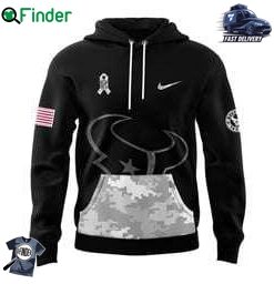 Mens Nike Arctic Camo Houston Texans 2024 Salute To Service Club Fleece Pullover Hoodie