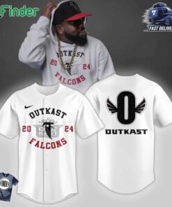 Outkast X Atlanta Falcons Limited Edition White Hoodie 2024