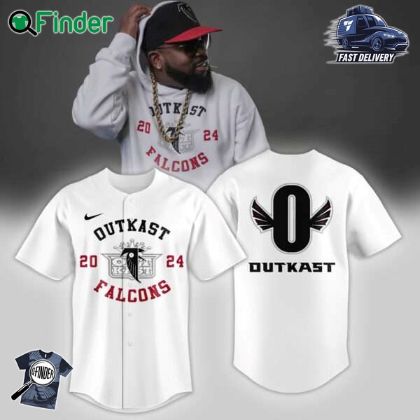 Outkast X Atlanta Falcons Limited Edition White Hoodie 2024 Outkast X Atlanta Falcons Limited Edition White Hoodie 2024