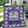 2024 Champions Los Angeles Dodgers Quilt Blanket