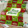 The Grinch Who Stole Christmas 2024 Believe Personalized Fleece Blanket Quilt