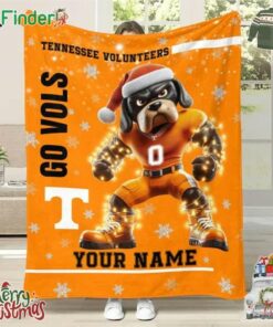 Tennessee Volunteers Go Vols 2024 Christmas Personalized Fleece Blanket Quilt