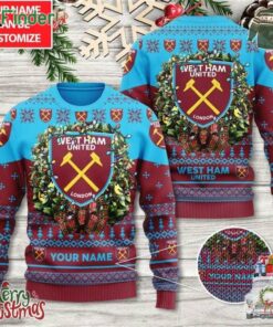 Personalized West Ham United Fc 3d Ugly Sweater