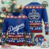 Los Angeles Dodgers World Series 2024 Champions 3d Ugly Sweater