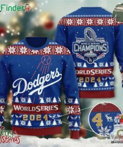 Los Angeles Dodgers World Series 2024 Champions 3d Ugly Sweater
