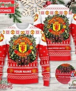 Personalized Manchester United 3d Ugly Sweater