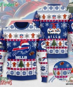 Buffalo Bills Merry Christmas 3d Ugly Sweater