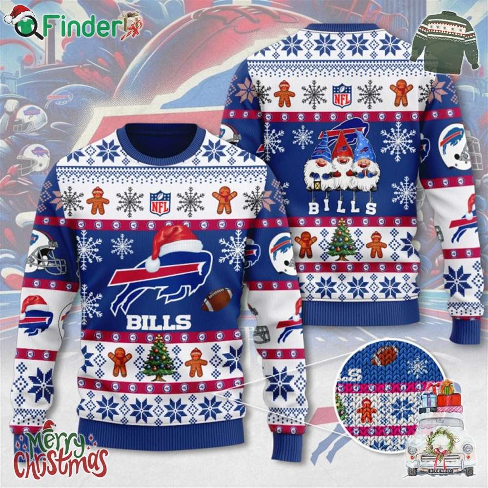 Buffalo Bills Merry Christmas 3d Ugly Sweater Buffalo Bills Merry Christmas 3d Ugly Sweater