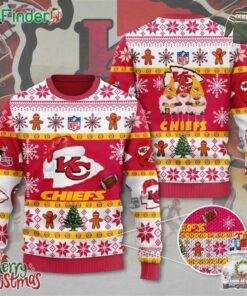 Nfl Kansas City Chiefs Christmas 3d Ugly Sweater