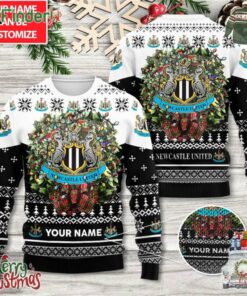 Personalized Newcastle United 3d Ugly Sweater
