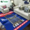 Los Angeles Dodgers 2024 Champion Rectangular Rug