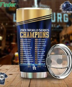 Los Angeles Dodgers 2024 World Series Champions Tumbler