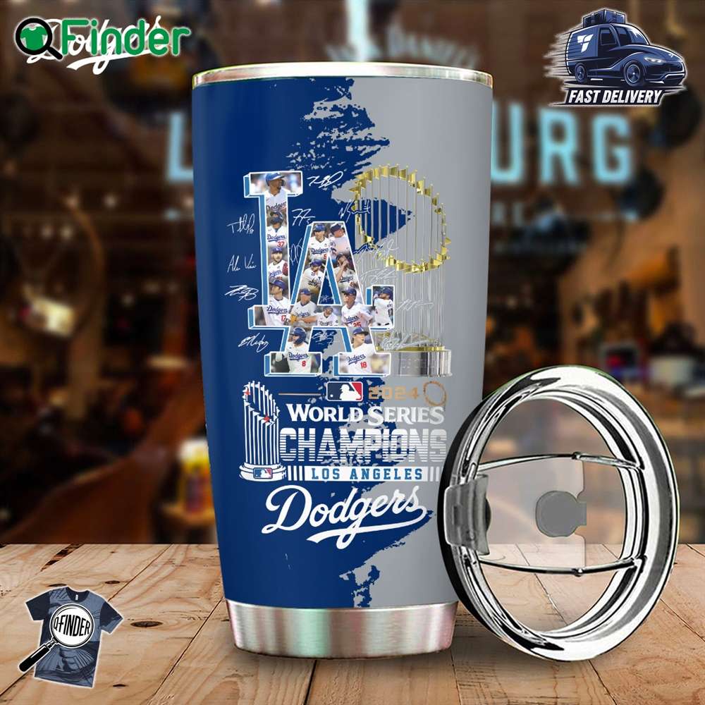 Los Angeles Dodgers 2024 World Series Champions Tumbler Cup Los Angeles Dodgers 2024 World Series Champions Tumbler Cup