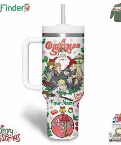 A Christmas Story A Pink Nightmare Personalized 40oz Tumbler