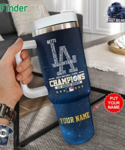 Personalized Los Angeles Dodgers 2024 National League Champions 40oz Stanley Tumbler
