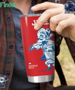 Personalized Buffalo Bills Hey Ey Ey Ey Tumbler Cup