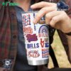 Personalized Buffalo Bills Football Mom Bill Tumbler Cup