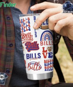 Personalized Buffalo Bills Football Mom Bill Tumbler Cup
