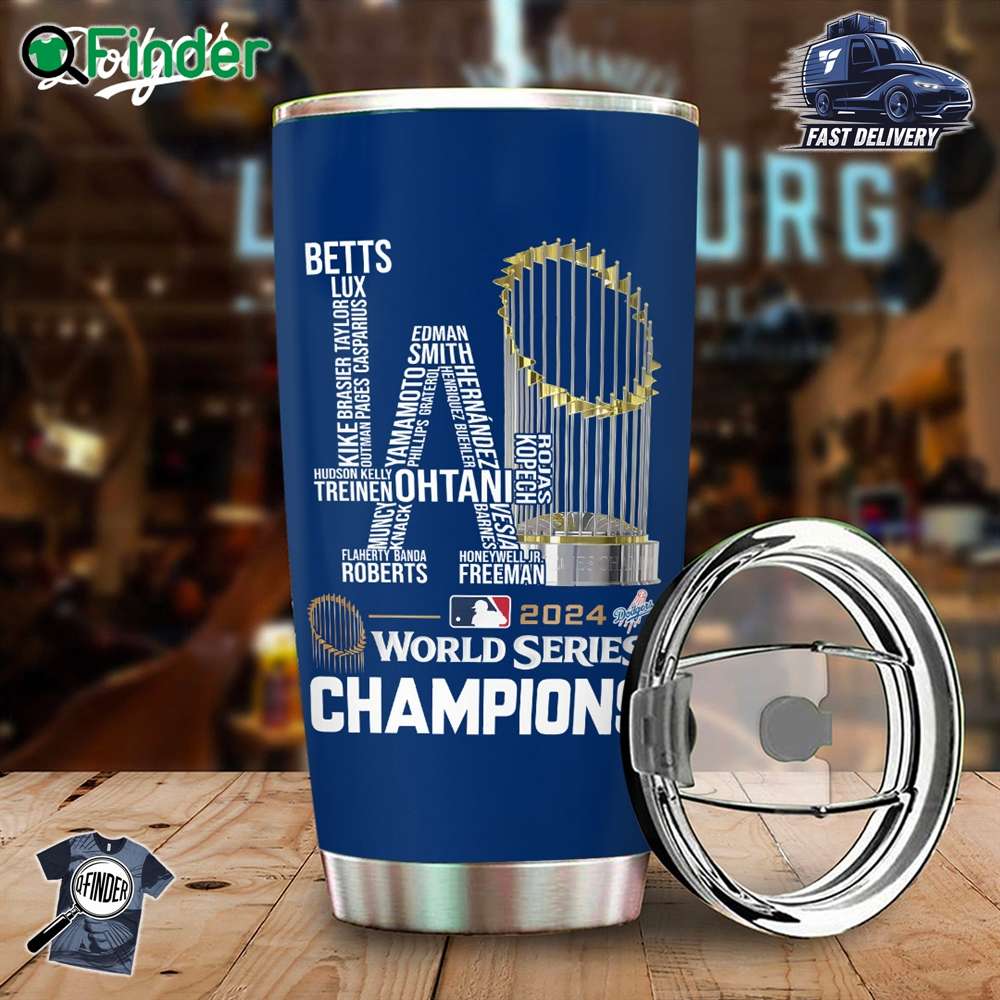 World Series Champions 2024 Los Angeles Dodgers Tumbler Cup World Series Champions 2024 Los Angeles Dodgers Tumbler Cup
