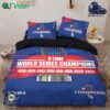 Los Angeles Dodgers 8 Time World Series Champions Bedding Set