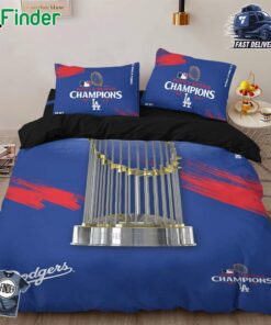 2024 World Series Champions Los Angeles Dodgers Bedding Set