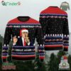 Trump Christmas Ugly Sweater Make Christmas Great Again Trump Ugly Sweater