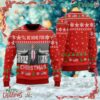 Trump Ugly Christmas Sweater I'll Be Home For Christmas Sweater Maga 2024 Donald Trump President Xmas Sweatshirt