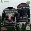 Donald Trump Ugly Xmas Sweater Merry Christmas America Was Full Sweatshirt Donald Trump Xmas Sweater