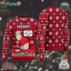 Trump Merry Kissmyass Christmas Sweater Make Christmas Great Again Sweater