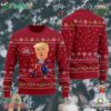 Trump Ugly Christmas Sweater Fake News President Trump Christmas Sweater