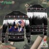 Funny Trump Ugly Christmas Sweater Never Surrender Trump Christmas Sweater