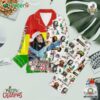 Bob Marley Just One Love Matter Merry Christmas Polyester Pajamas Set