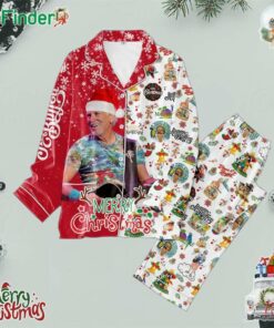 Jimmy Buffett Merry Christmas And Happy New Year 2025 Polyester Pajamas Set