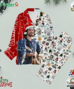 Noah Kahan My Heart And My Soul Has Changed Christmas Polyester Pajamas Set