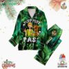 Scooby-doo Puff Puff Pass Cannabis Polyester Pajamas Set