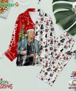 Bon Jovi Cowboys Christmas Polyester Pajamas Set