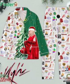 Kylie Minogue Badam Badam Christmas Polyester Pajamas Set
