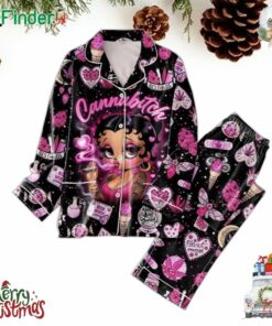Betty Boop Cannabitch High Spirit Polyester Pajamas Set