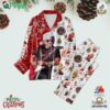 Sammy Hagar Red Rocker In Christmas Polyester Pajamas Set