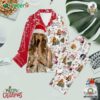 Celine Dion The Magic Of Christmas Polyester Pajamas Set