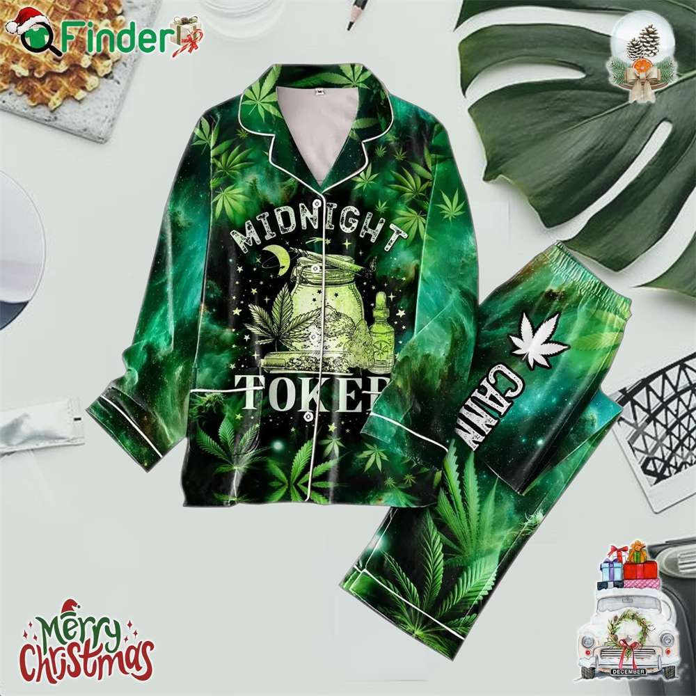 Steven Millers Midnight Toker Galaxy Polyester Pajamas Set Steven Millers Midnight Toker Galaxy Polyester Pajamas Set