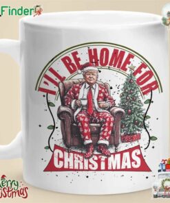 Trump Santa I'll Be Home For Christmas Washington Dc For This Santa Mug