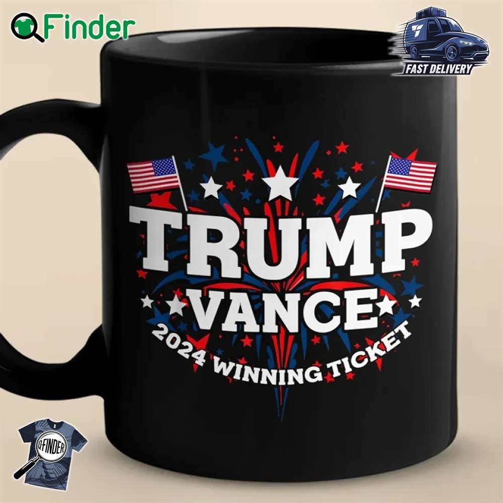 Trump Vance 2024 Winning Ticket Mug Trump Vance 2024 Winning Ticket Mug