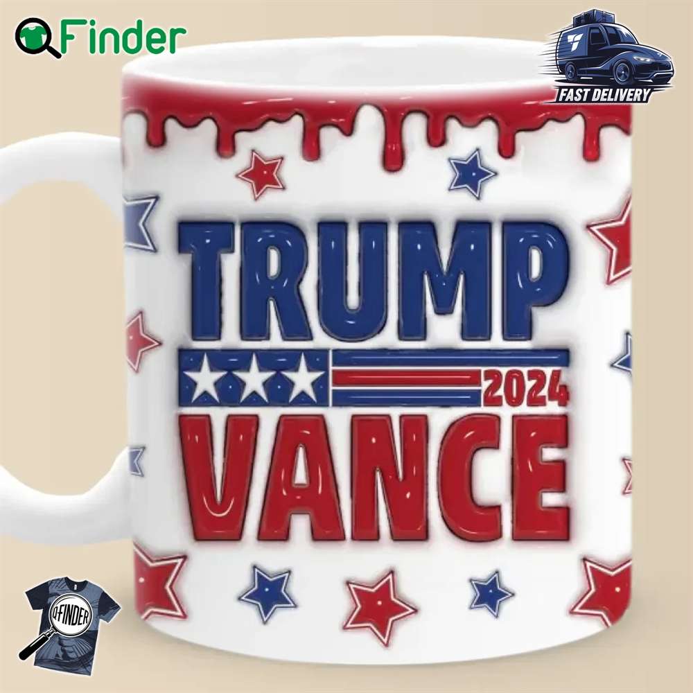 Trump Vance 2024 Real Change Real Leadership Mug Trump Vance 2024 Real Change Real Leadership Mug