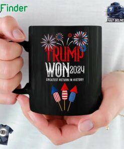 Trump Won 2024 Greatest Return In History Mug