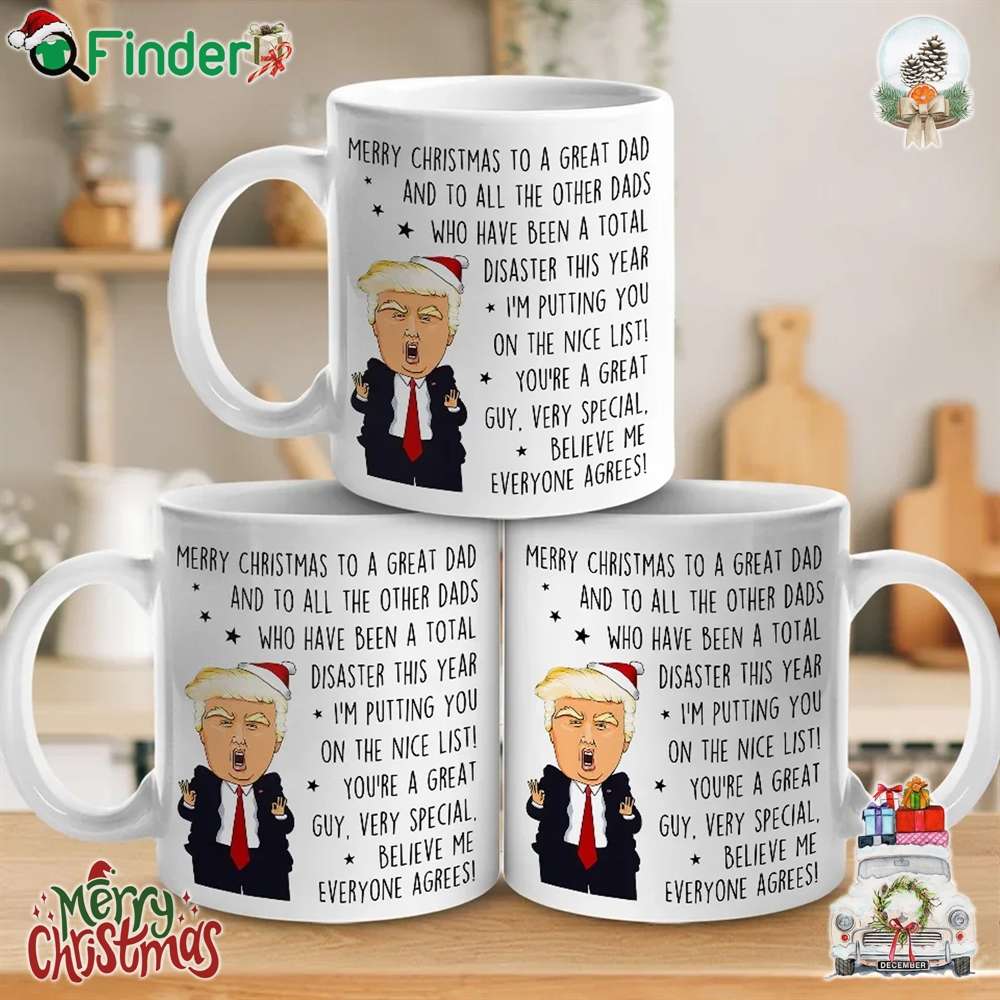 Merry Christmas Trump You're A Great Guy Very Special Mug Merry Christmas Trump You're A Great Guy Very Special Mug
