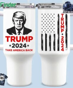 Trump Take America Back 2024 Always For America 40 Oz Tumbler